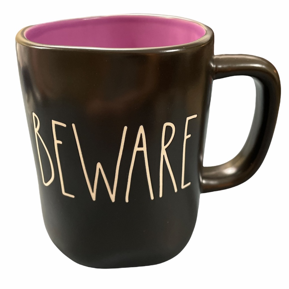 NEW Rae Dunn BEWARE Halloween Mug 😈